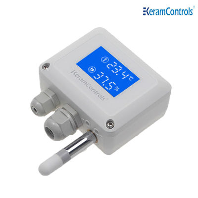 Duct Temperature Humidity Transmitter With High Precision Sensors Main Control 4～20mA