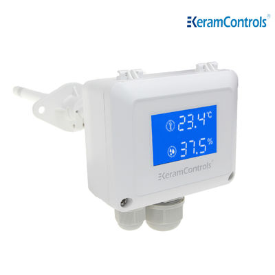 Duct Temperature Humidity Transmitter With High Precision Sensors Main Control 4～20mA