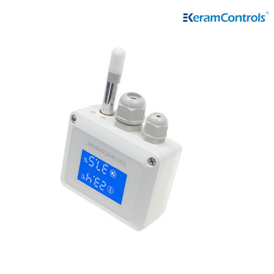 Air Temperature And Humidity Sensor RS485 Wall Mount Temp Humid Transmitter