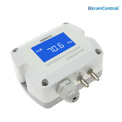 0-±2000pa Filter Differential Pressure Sensor For Monitoring Gas Differential Pressure