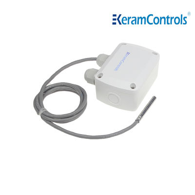Dustproof IP65 Room Temperature Sensor Monitor 2 Wire Connection