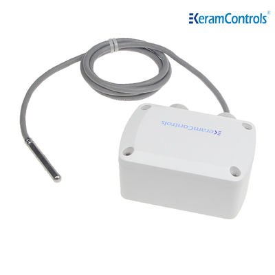 Dustproof IP65 Room Temperature Sensor Monitor 2 Wire Connection