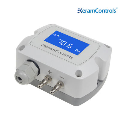 0-10V LCD Display Differential Pressure Transmitter For HVAC