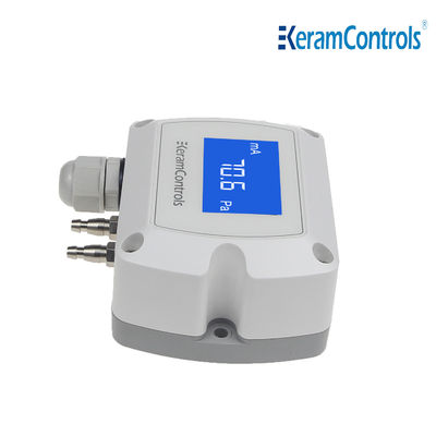 0-10V LCD Display Differential Pressure Transmitter For HVAC