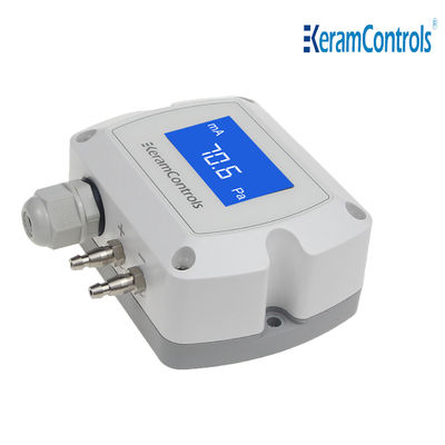 0-10V LCD Display Differential Pressure Transmitter For HVAC