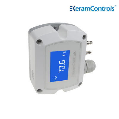 Commercial Buildings Micro Differential Pressure Sensor 4-20mA 3 Wire