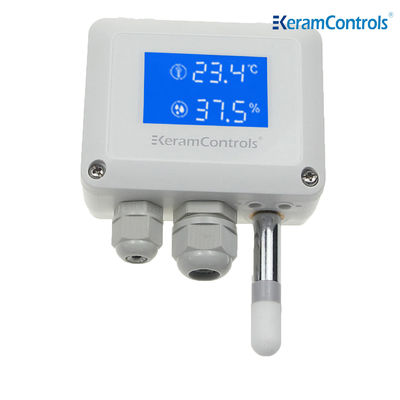 LED Display Temperature Humidity Transmitter 16-30V