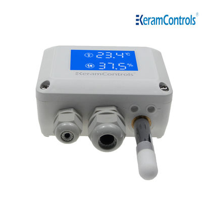 LED Display Temperature Humidity Transmitter 16-30V