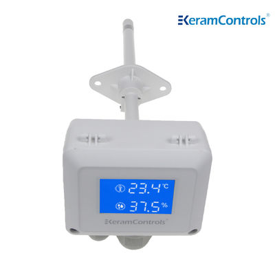 Wall Mounted Temp Humidity Pressure Sensor 0-10V IP65