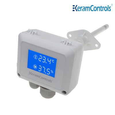 Wall Mounted Temp Humidity Pressure Sensor 0-10V IP65