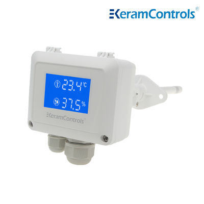 4-20mA LCD Display Temperature Humidity Transmitter For Hvac