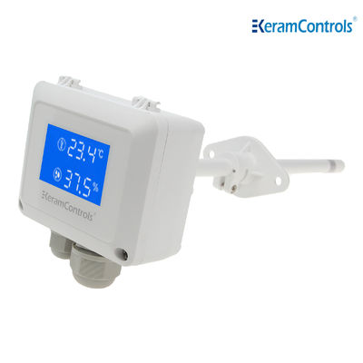 4-20mA LCD Display Temperature Humidity Transmitter For Hvac