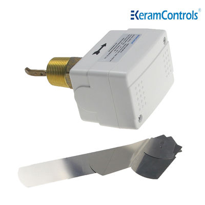 OEM IP65 Brass Liquid Flow Switches 24V 15A For Heating Air Conditioning