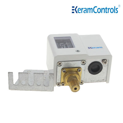 Keram Controls Adjustabe Pressure Switches Sensor For Pressure Monitoring Media Air or Liquid Max Voltage  250V