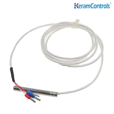 PT100 PT1000 Waterproof Temperature Sensor 3 Wire 30mm