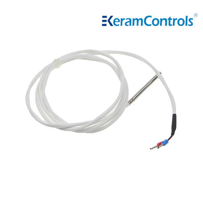 PTFE PT100 PT1000 Waterproof Temperature Sensors 2 Wire