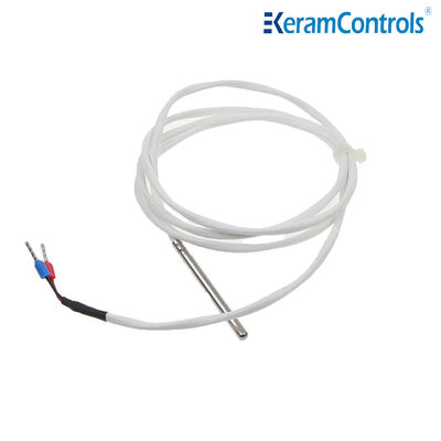 6mm 40mm 50mm Waterproof Temperature Sensors 5k 10k PT100 PT1000 NTC
