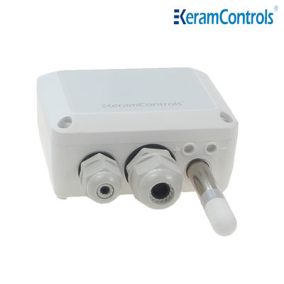 Duct Mounted Temperature Humidity Transmitter For Monitor Building Energy Management System