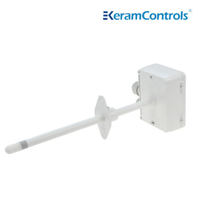 Duct Mounted Temperature Humidity Transmitter For Monitor Building Energy Management System