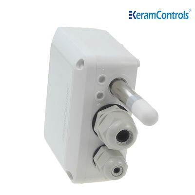 Dual Cable Interface Temperature And Humidity Transmitter For HVAC System