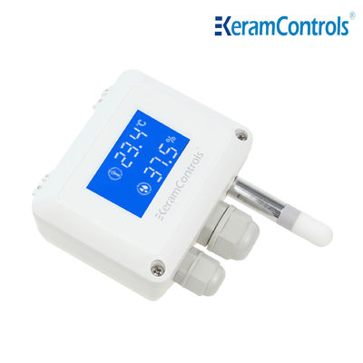 0-100%RH Temperature Humidity Transmitter HVAC System Digital Temperature Sensor