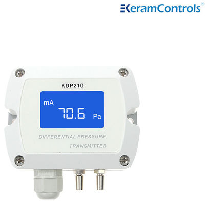 DPT Differential Pressure Transmitter KDP 210 with IP65 Protection and PC ABS Housing Material