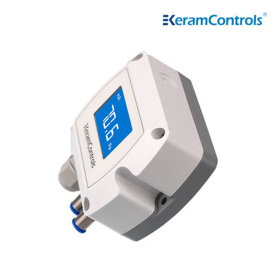 KDP210Q RS485 LCD Display HVAC Differential Pressure Transmitter For Commercial Buildings
