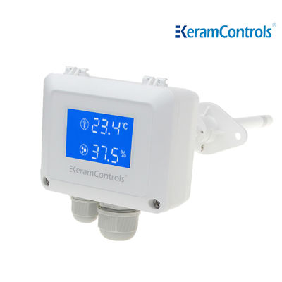 Large LED Display Temperature and Humidity Transmitter for measurement ...