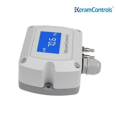 KDP210 RS485 LCD Display Differential Pressure Transmitter For Clean Room