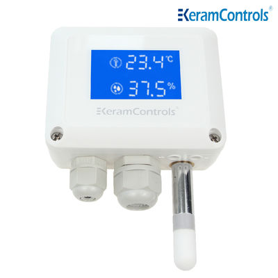 4-20mA LCD Display Temp Humidity Transmitter For Greenhouse