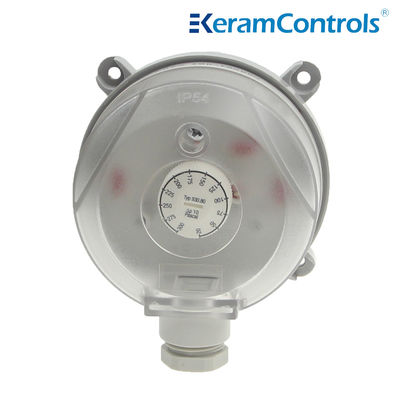 1.5A Air Differential Pressure Switches , 10 KPa DP Switch In Hvac