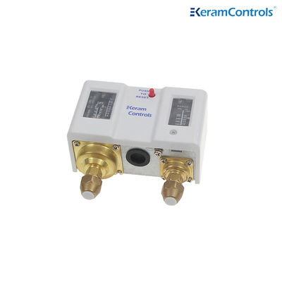 Dual Pressure Switch for HVAC/R Compressor , Low Pressure Auto Adjust