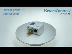 SPDT Adjustable Pressure Switch For Fluorinated Refrigerant