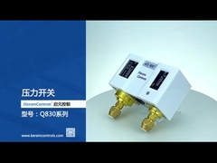 The Q830 series pressure switches